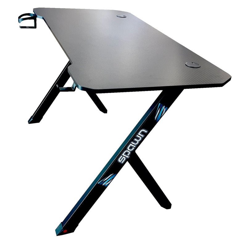 SPAWN HORZ X1 LITE COMPUTER DESK - BLACK 8605042604180