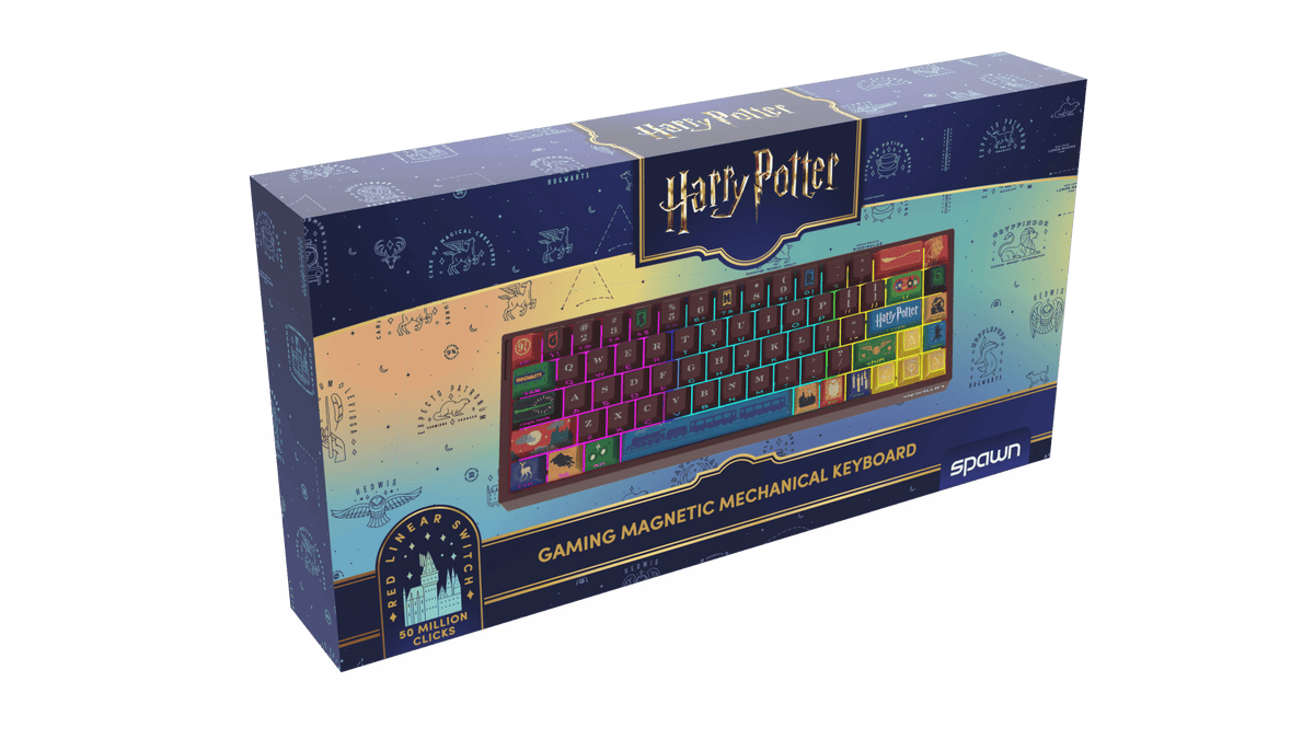SPAWN MECHANICAL GAMING KEYBOARD - HARRY POTTER 8605042625574