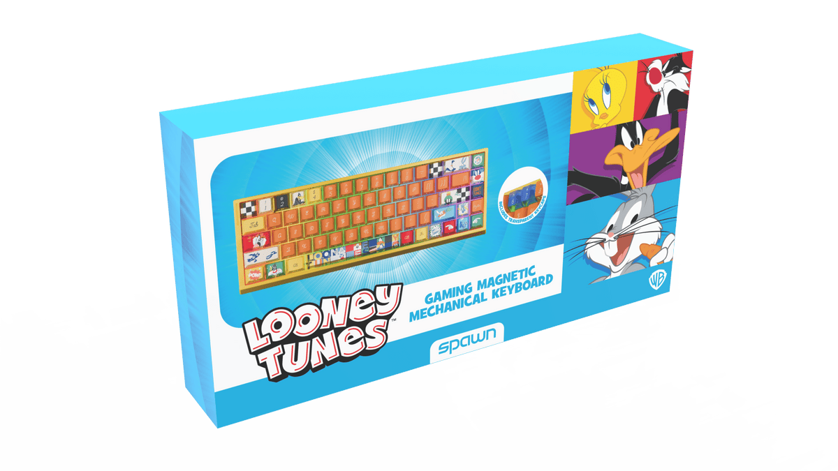 SPAWN MECHANICAL GAMING KEYBOARD - LOONEY TUNES 8605042625598