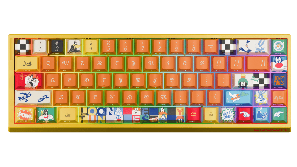 SPAWN MECHANICAL GAMING KEYBOARD - LOONEY TUNES 8605042625598