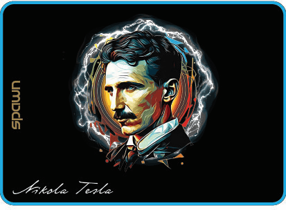 SPAWN MOUSE PAD TESLA - M 8605042624379
