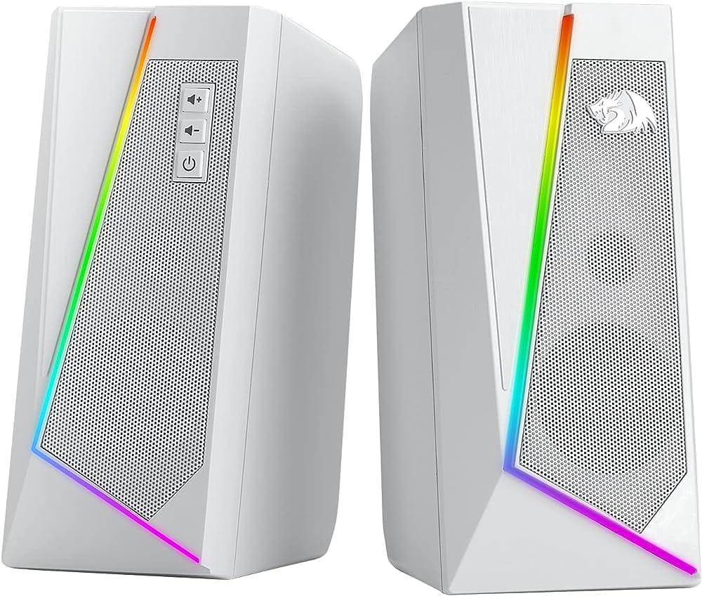 SPEAKER - REDRAGON ANVIL GS520 RGB WHITE 2.0 6950376717757