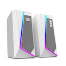 SPEAKER - REDRAGON ANVIL GS520 RGB WHITE 2.0 6950376717757