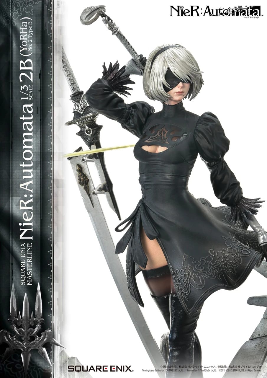 SQUARE ENIX MASTERLINE NIER:AUTOMATA 1/3 SCALE - 2B (YORHA NO. 2 TYPE B) DELUXE 5027669632569