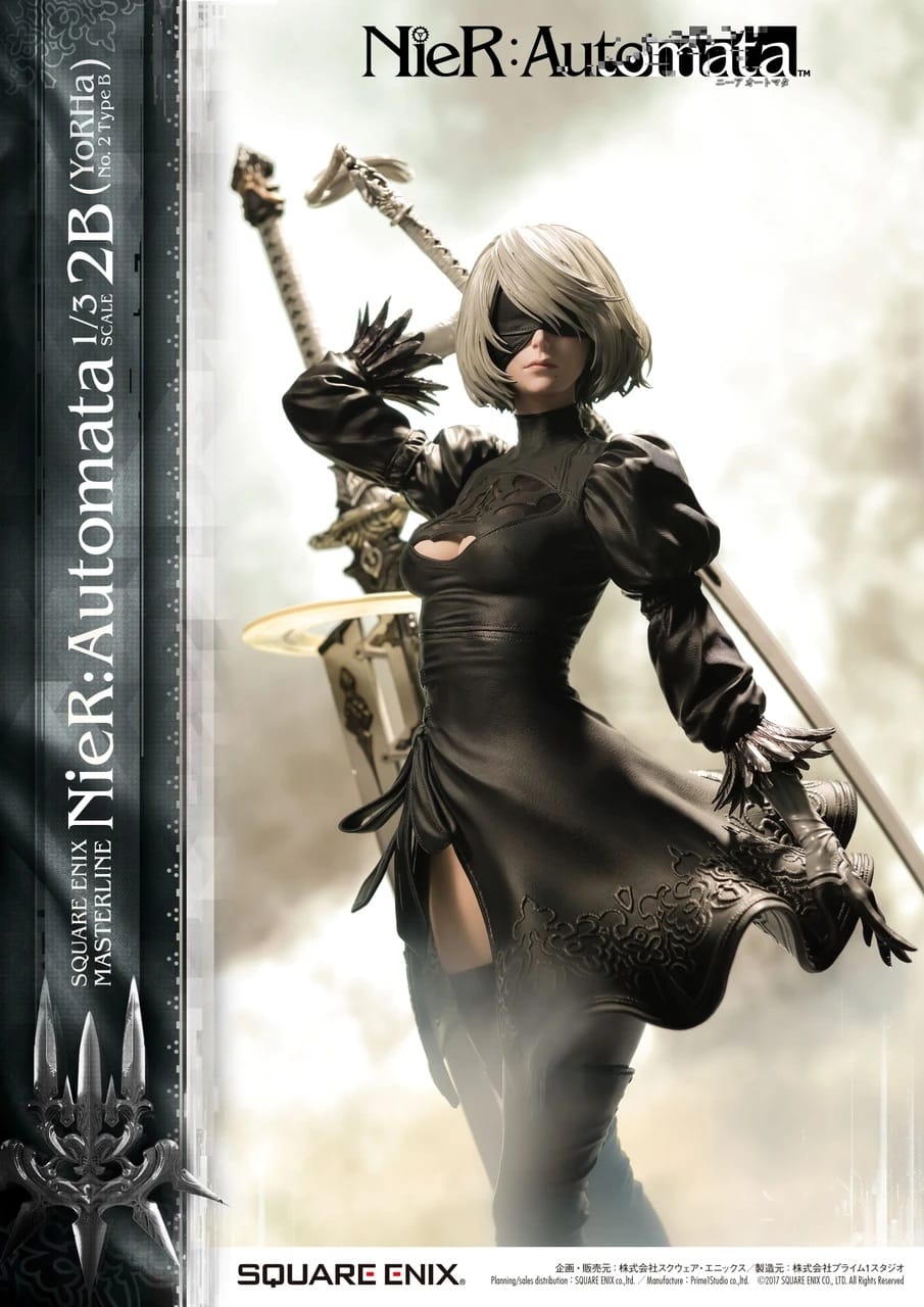 SQUARE ENIX MASTERLINE NIER:AUTOMATA 1/3 SCALE - 2B (YORHA NO. 2 TYPE B) DELUXE 5027669632569