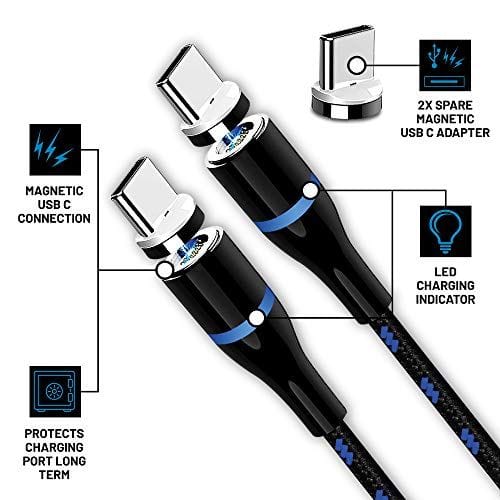 STEALTH TWIN MAGNETIC PLAY & CHARGE 2 X 3m PS5 CABLE 5055269711612