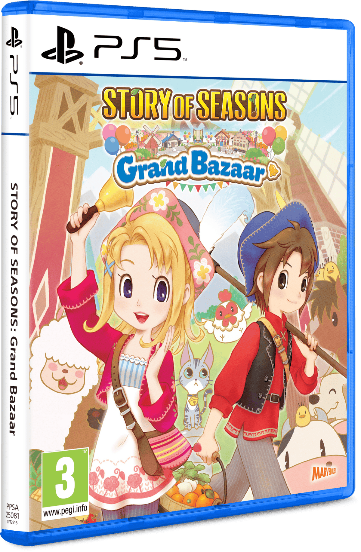 Story Of Seasons: Grand Bazaar (Playstation 5) 5060540772916