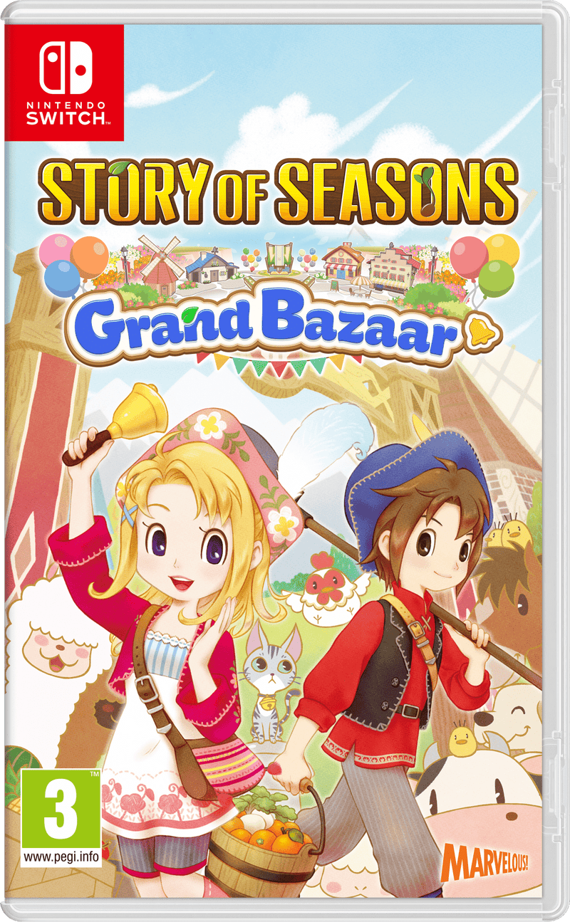 Story Of Seasons: Grand Bazaar           (SWITCH) 5060540772824