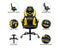SUBSONIC JUNIOR BATMAN GAMING CHAIR 3701221701741
