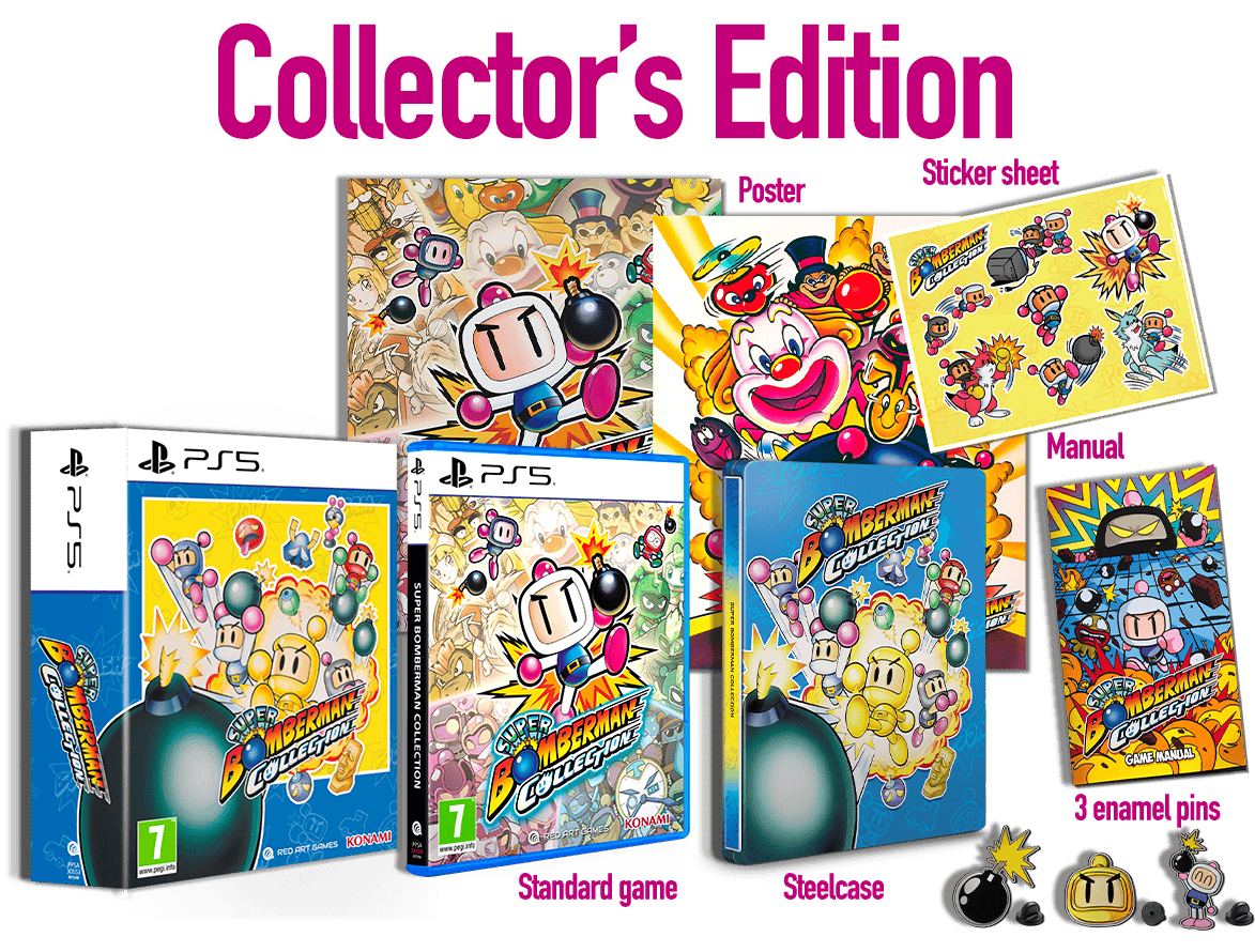 Super Bomberman Collection - Collectors Edition (Playstation 5) 3760328375248