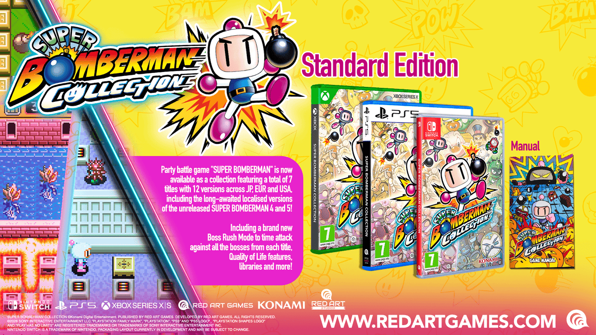 Super Bomberman Collection (Nintendo Switch) 3760328375187