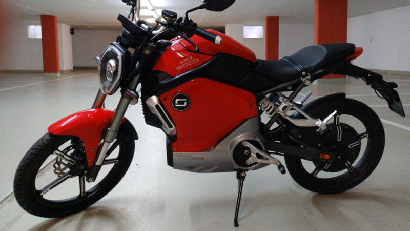 SUPER SOCO TS1200R električno motorno kolo rdeče barve 8605042600465