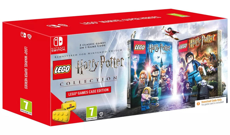 SWITCH LEGO HARRY POTTER COLLECTION GAME (CIAB) & CASE BUNDLE () – igabiba