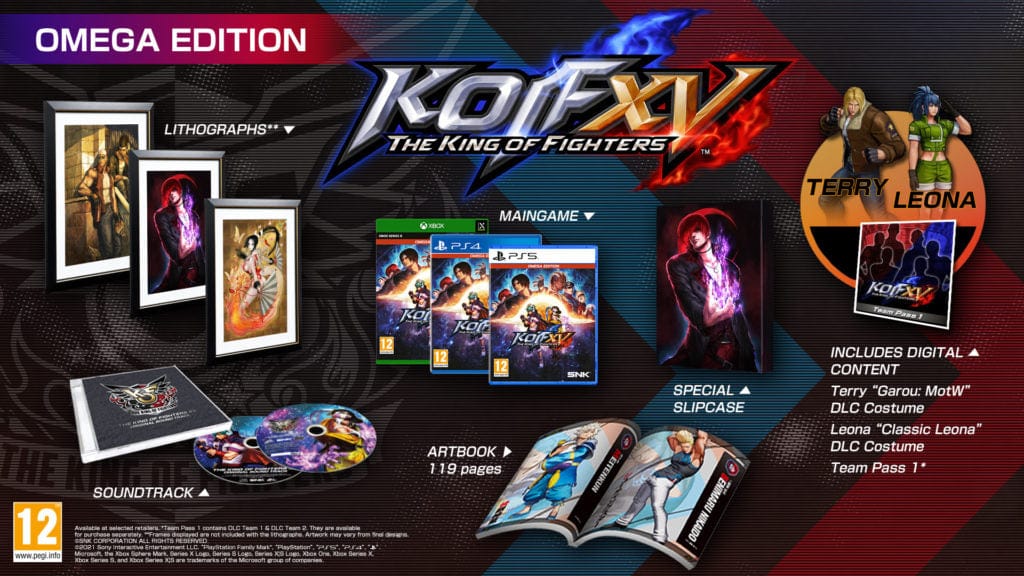 The King of Fighters XV - Omega Edition (Playstation 5) 4020628675516
