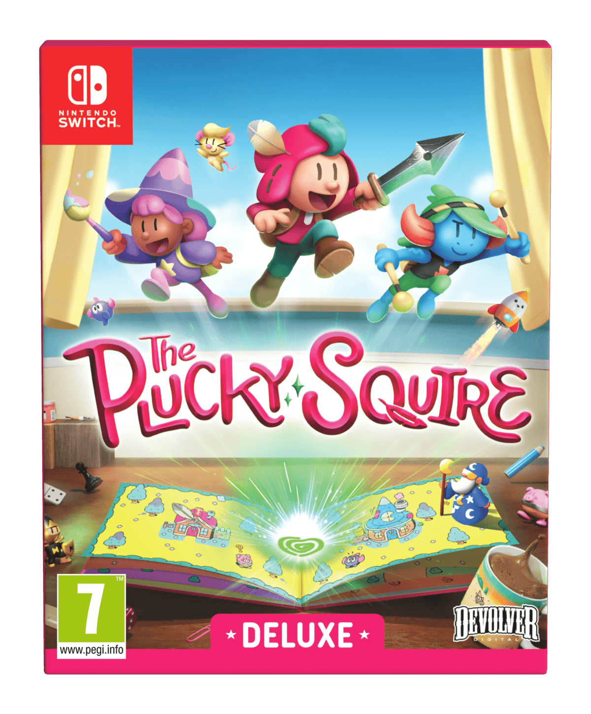 The Plucky Squire - Devolver Deluxe (Nintendo Switch) 5056635611321