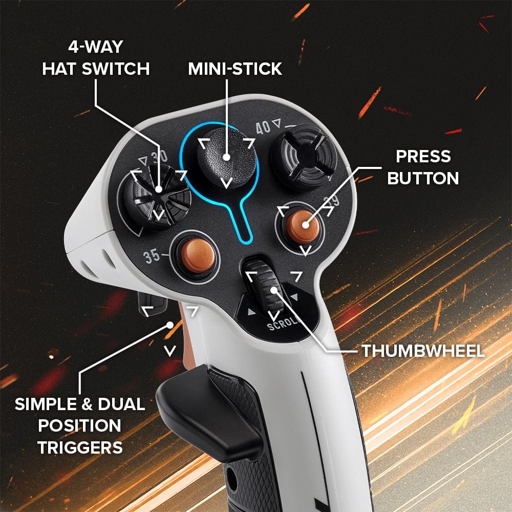 THRTUSTMASTER SOL-R 1 FLIGHTSTICK WW PC 3362932916550