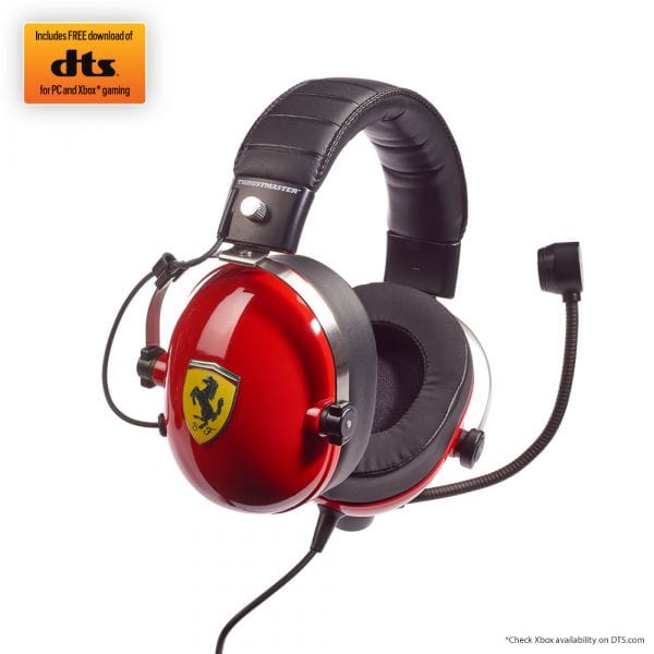 THRUSTMASTER T.RACING SCUDERIA FERRARI GAMING HEADSET-DTS 3362934002701