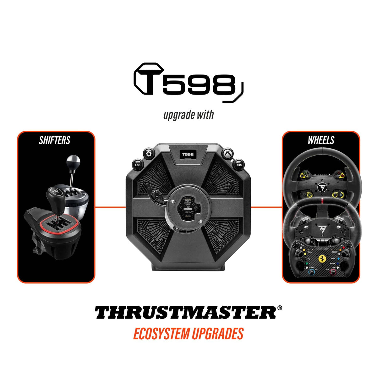 THRUSTMASTER T598-X DIRECT DRIVE RACING WHEEL XBOX/PC 3362934403409