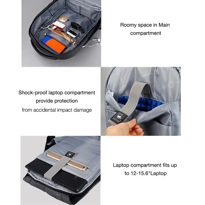 TIGERNU LAPTOP BACKPACK CRATER 16 6928112308408