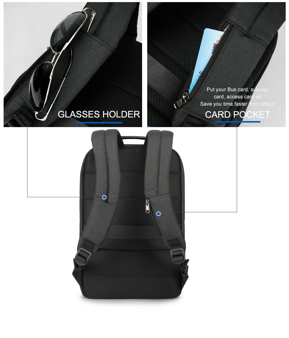 TIGERNU LAPTOP BACKPACK HYDRUS 15.6" BLACK 6928112310050