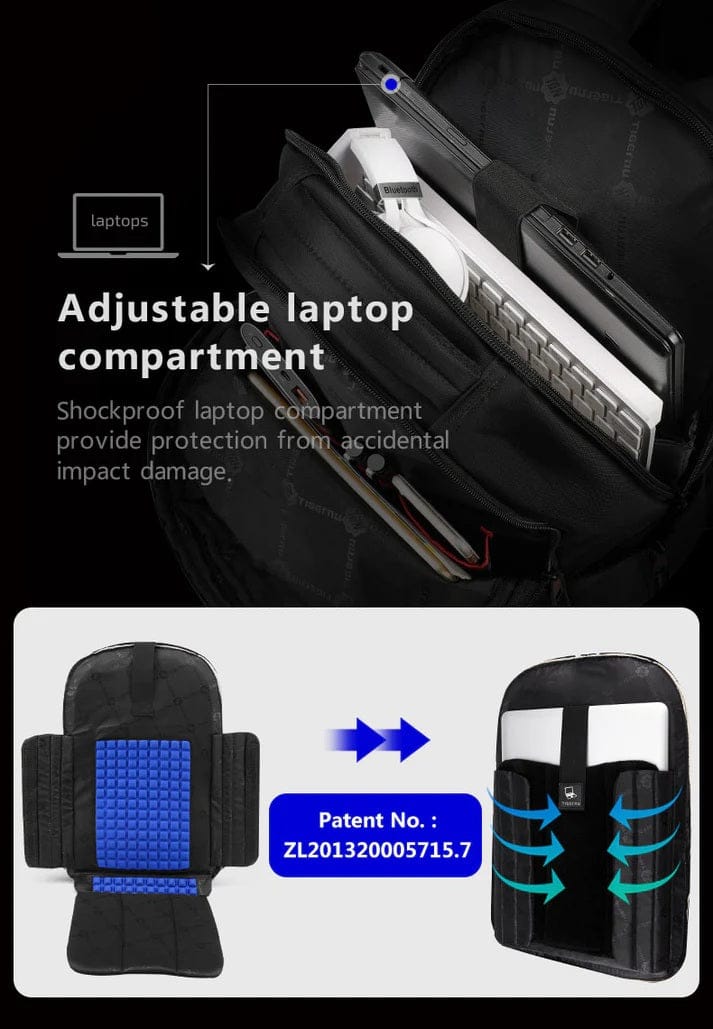 TIGERNU LAPTOP BACKPACK SCULPTOR 19 6928112303816