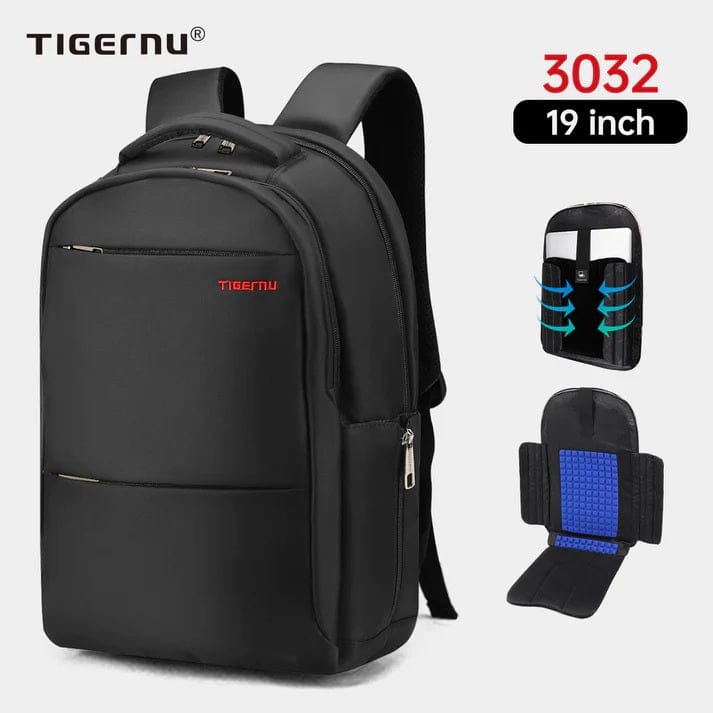 TIGERNU LAPTOP BACKPACK SCULPTOR 19" BLACK 6928112303816
