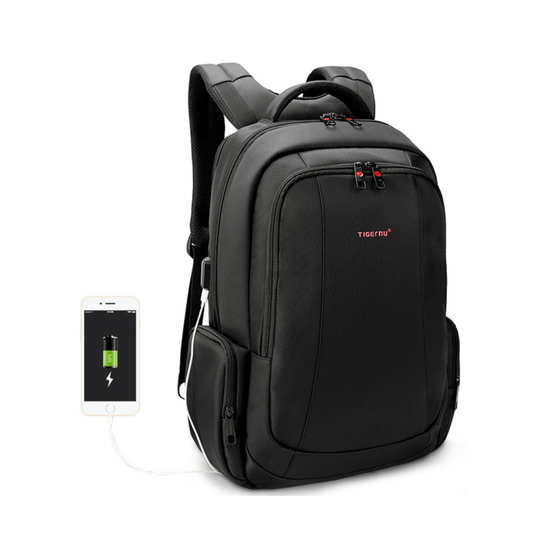 TIGERNU RHEA LAPTOP BACKPACK USB 15.6" BLACK 6928112308941