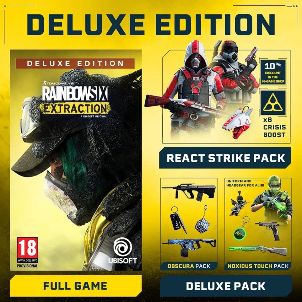 Tom Clancy's Rainbow Six: Extraction - Deluxe Edition (PS4) – igabiba