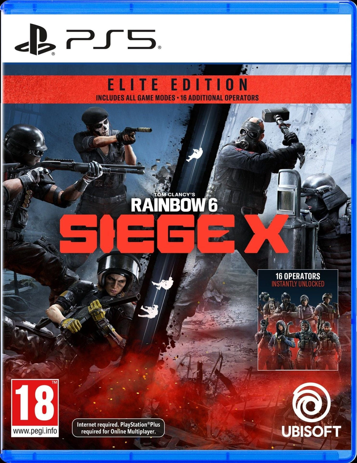 Tom Clancy's Rainbow Six Siege X - Elite Edition (Playstation 5) 3307216306030