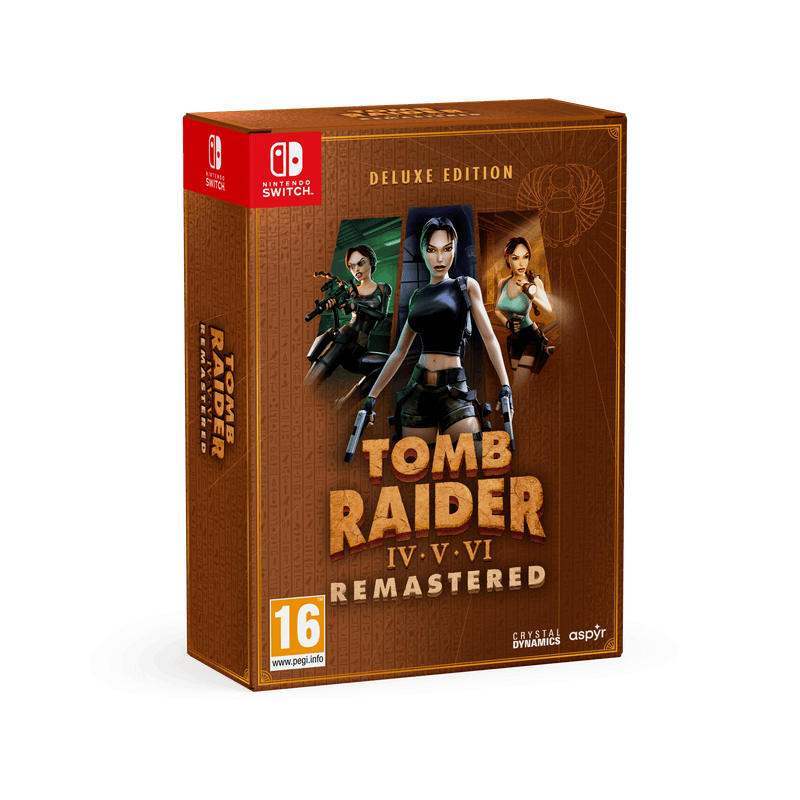 Tomb Raider IV-VI Remastered Starring Lara Croft - Deluxe Edition (Nintendo Switch) 5056635617477