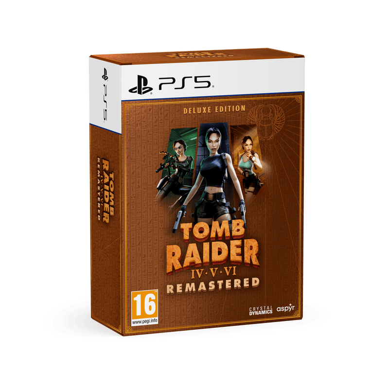 Tomb Raider IV-VI Remastered Starring Lara Croft - Deluxe Edition (Playstation 5) 5056635617484