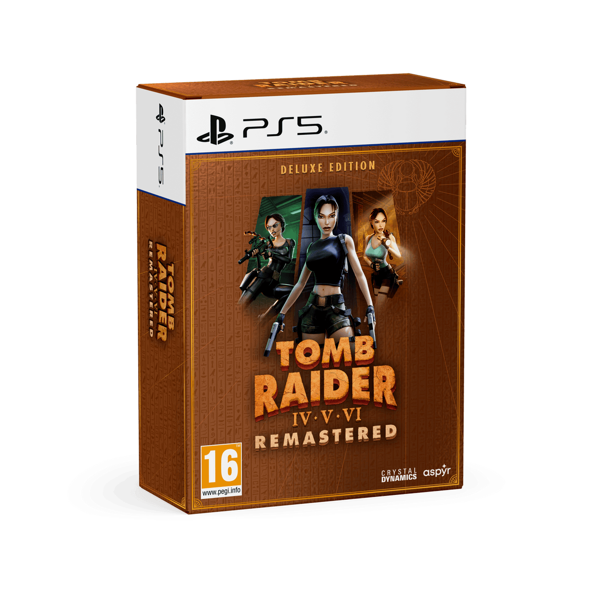 Tomb Raider IV-VI Remastered Starring Lara Croft - Deluxe Edition (Playstation 5) 5056635617484