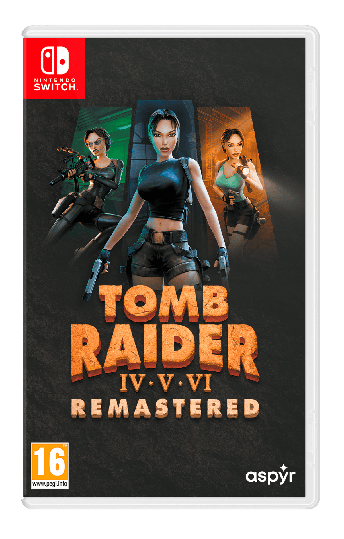 Tomb Raider IV-VI Remastered Starring Lara Croft (Nintendo Switch) 5056635615381