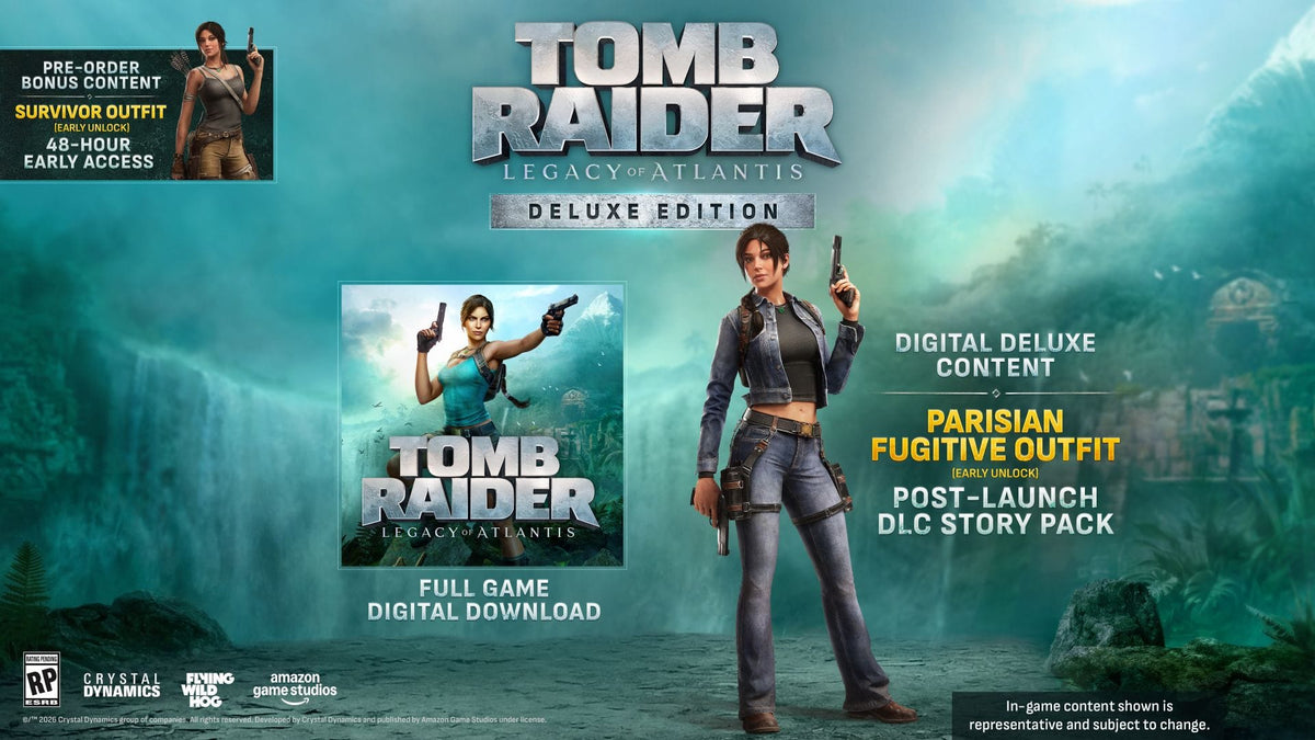 Tomb Raider: Legacy Of Atlantis - Deluxe Edition (PC) 4020628534349