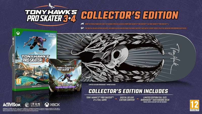 Tony Hawk's Pro Skater 3&4 - Collector’s Edition (XBSX) 196388568086