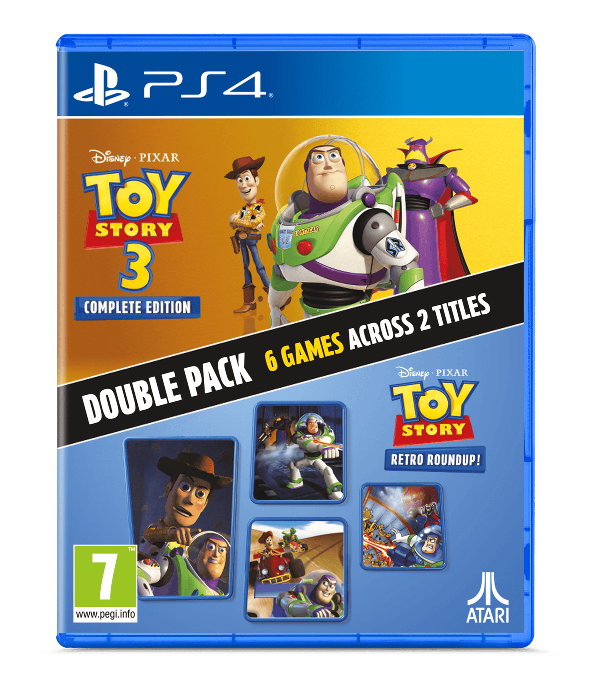 Toy Story: Retro Roundup! + Toy Story 3 Complete Edition Double Pack (Playstation 4) 5056635623478