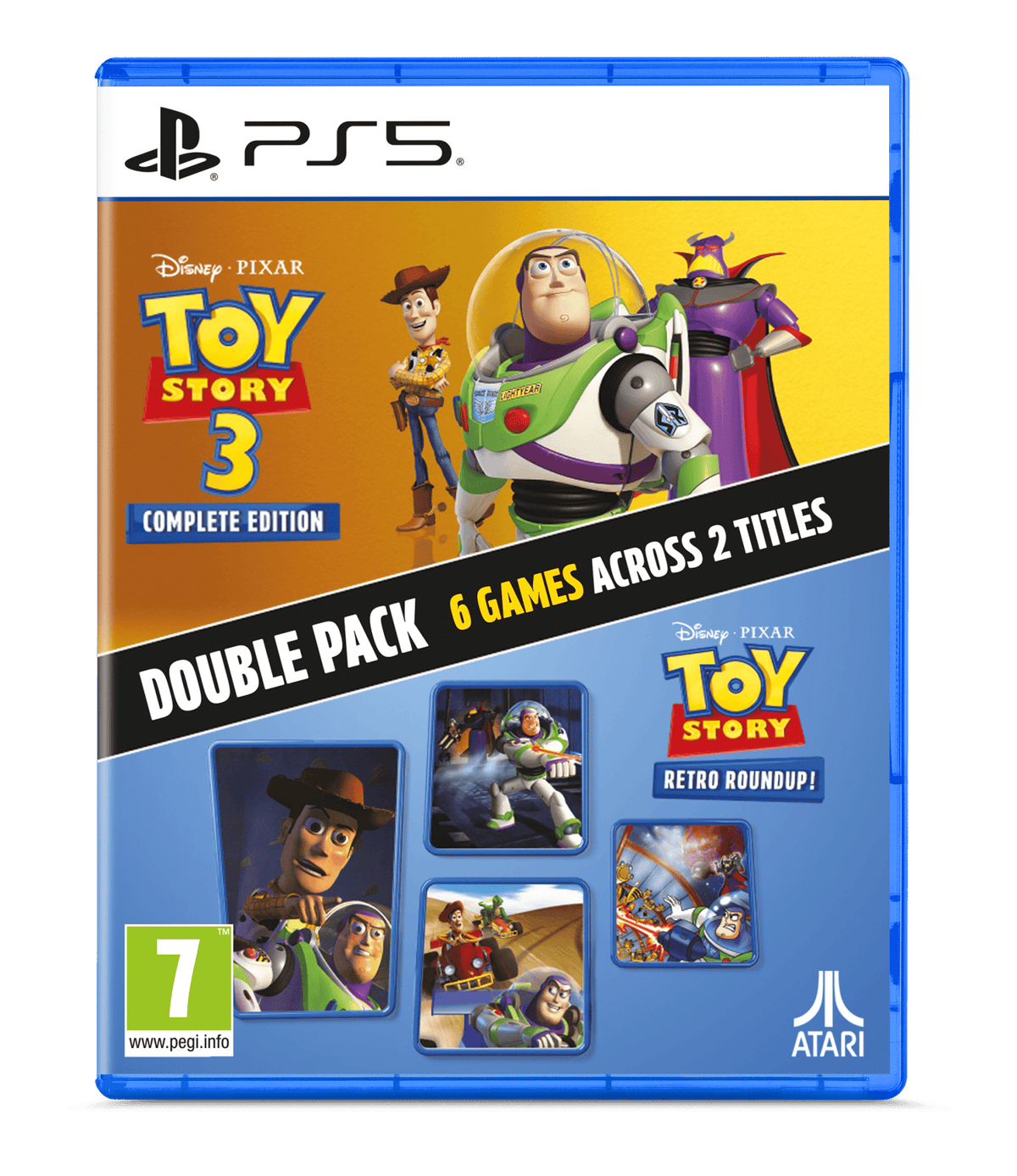 Toy Story: Retro Roundup! + Toy Story 3 Complete Edition Double Pack (Playstation 5) 5056635623584