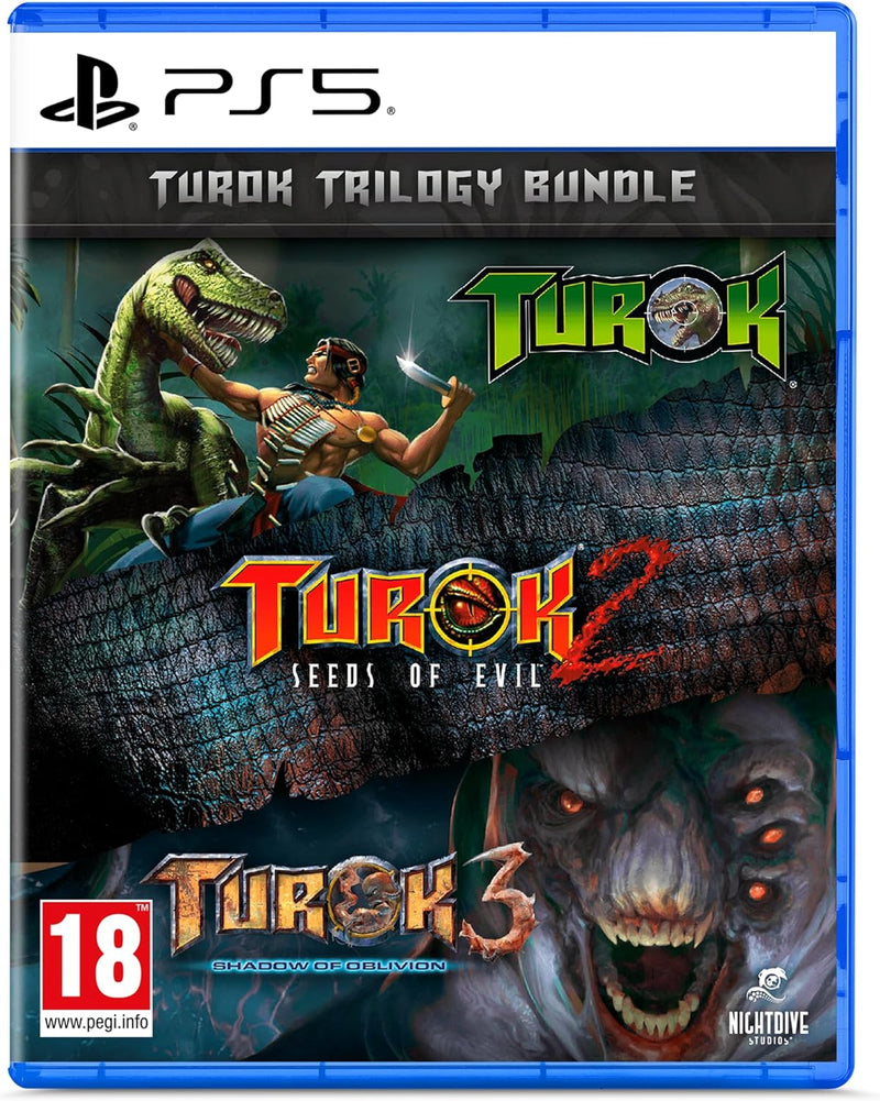 Turok Trilogy Bundle (Playstation 5) 5056635615060