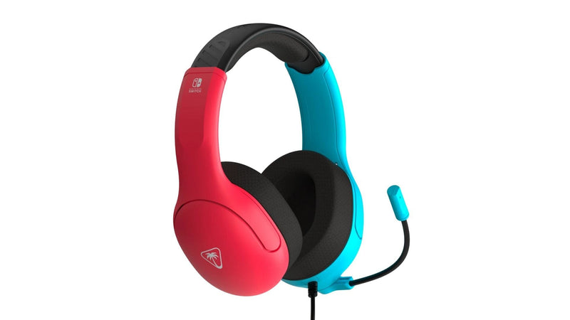 TURTLE BEACH HEADSET AIRLITE FIT NS2 NEON BLUE/RED 840454400120
