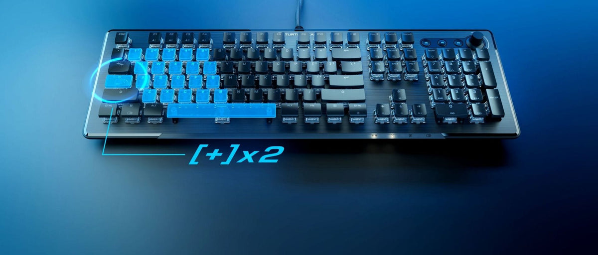 TURTLE BEACH KEYBOARD MECHANICAL VULCAN II, BLACK, LINEAR, US 731855210084