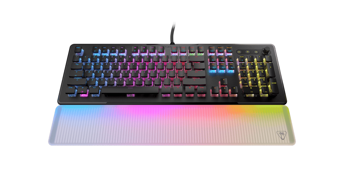 TURTLE BEACH KEYBOARD MECHANICAL VULCAN II MAX, BLACK, LINEAR, US 731855210015