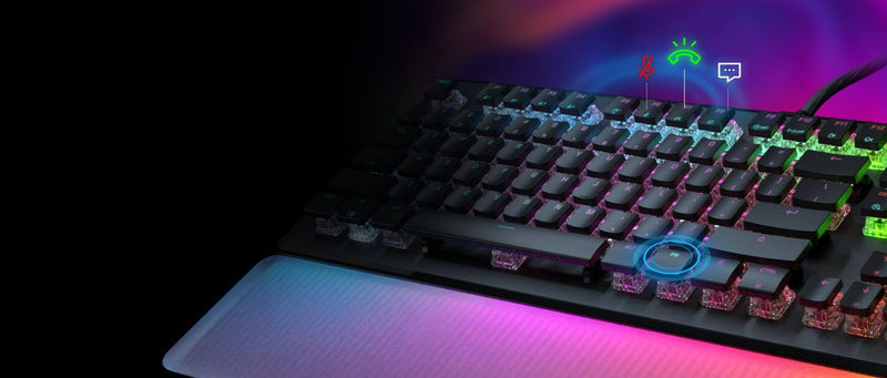 TURTLE BEACH KEYBOARD MECHANICAL VULCAN II MAX, BLACK, LINEAR, US 731855210015