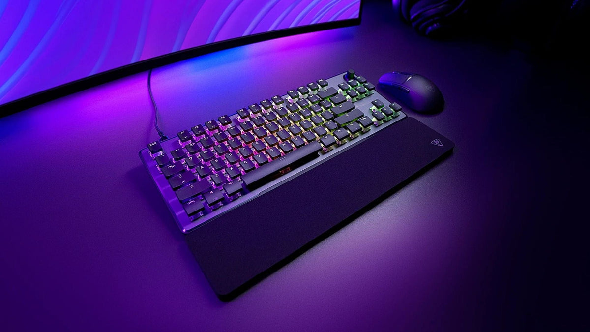 TURTLE BEACH KEYBOARD MECHANICAL VULCAN II TKL PRO, BLACK, LINEAR, US 731855220076