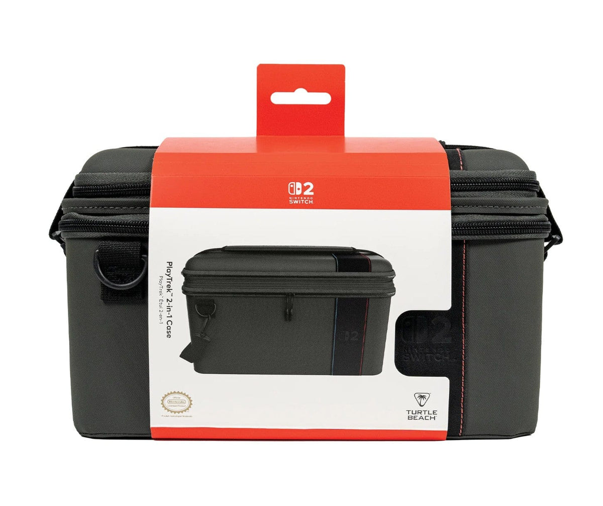 TURTLE BEACH SWITCH 2 2-IN-1 CASE PLAYTREK CHARCOAL BLACK 840454402407