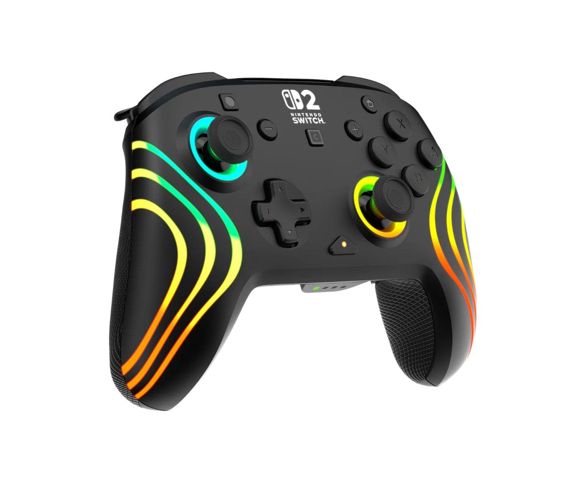 TURTLE BEACH SWITCH 2 WIRELESS CONTROLLER AFTERGLOW WAVE BLACK 840454402322