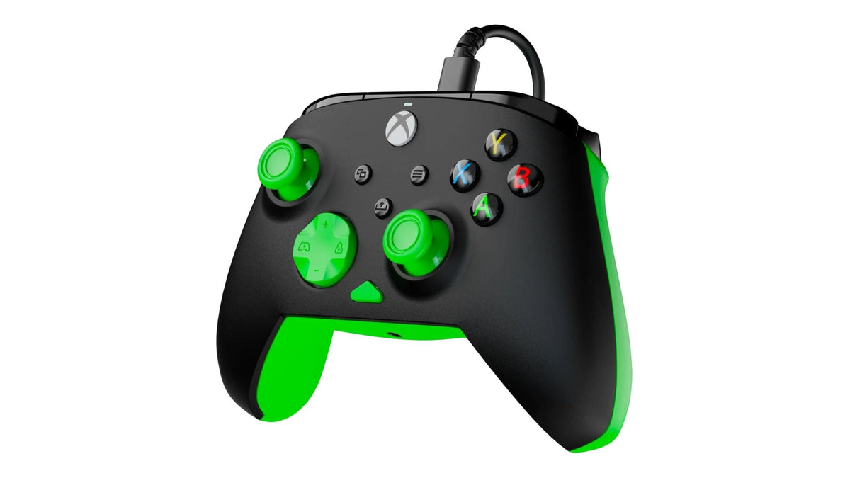 TURTLE BEACH XBOX WIRED REMATCH CONTROLLER BLACK/GREEN 840454400182