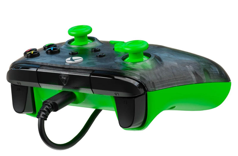 TURTLE BEACH XBOX WIRED REMATCH CONTROLLER GHOST CAMO BLACK/GREEN 840454400045