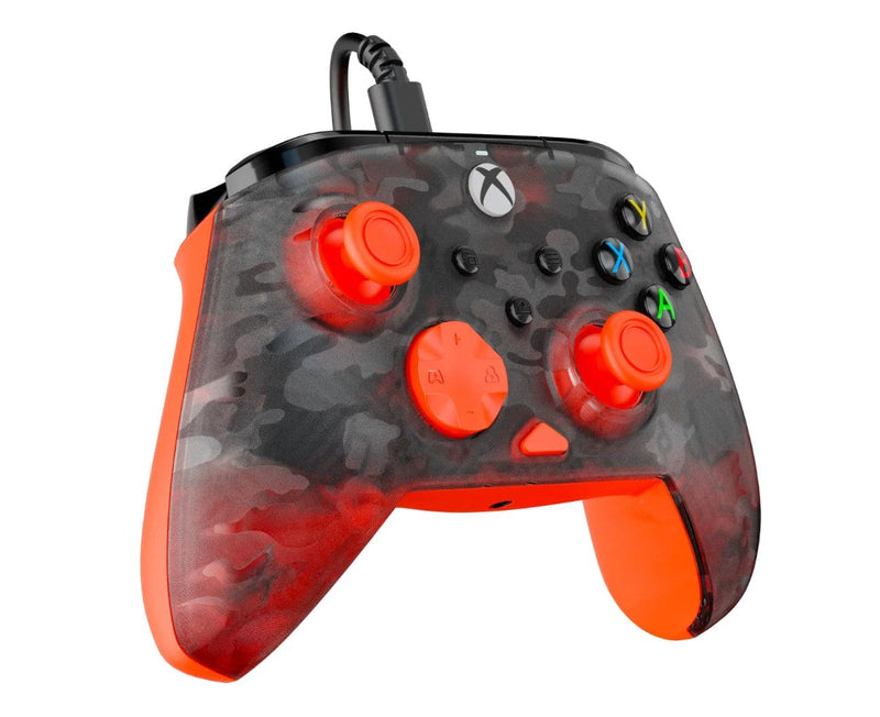 TURTLE BEACH XBOX WIRED REMATCH CONTROLLER GHOST CAMO BLACK/ORANGE 840454400038