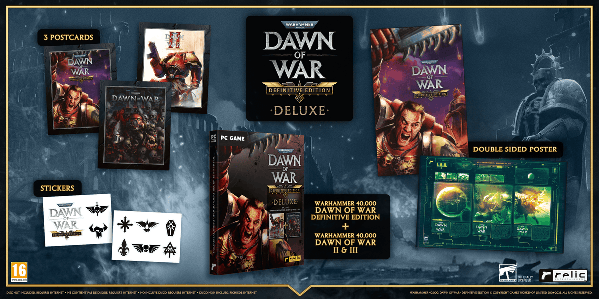 Warhammer 40,000: Dawn Of War - Definitive Edition Deluxe (CIAB) (PC) 5056635622457