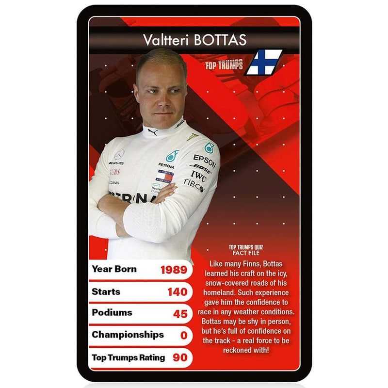 WINNING MOVES GRAND PRIX TOP TRUMPS CARDS 5036905044257
